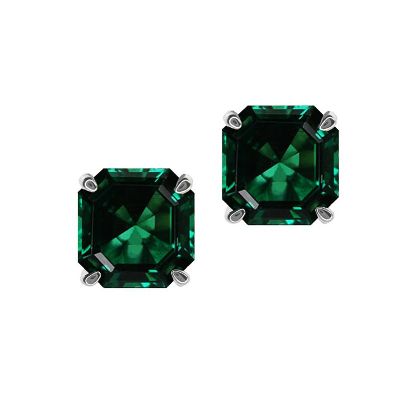 CARAT London - Aretes Loyal Asscher Emerald