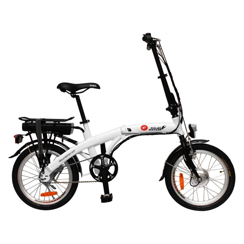  - Bicicleta Plegable Rin 18 Basic Blanca