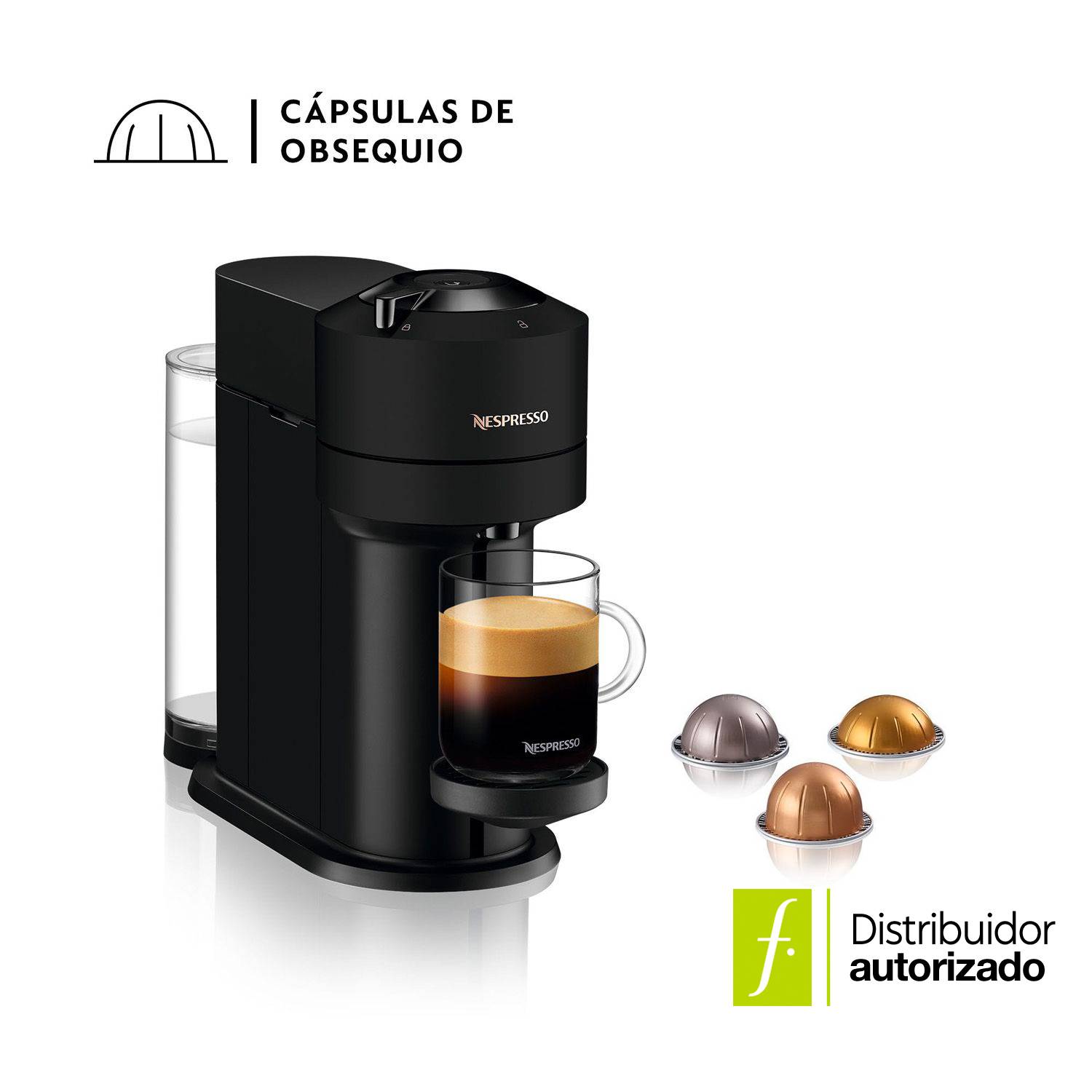 Cafetera Espresso Automática Para Cápsulas De Nespresso Vertuo