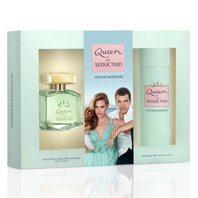 ANTONIO BANDERAS - Perfume Queen of Seduction EDT 80 ml + Desodorante Spray 150 ml