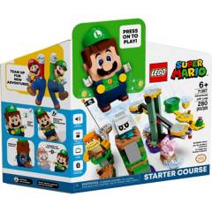 LEGO - Armable Lego Super Mario Con El Set Pack Inicial Aventuras Con Luigi