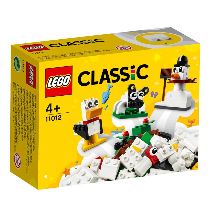 LEGO - Armable Lego Classic Ladrillos Creativos Blancos