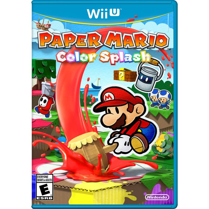 Wii U - Videojuego Paper Mario Color Splash