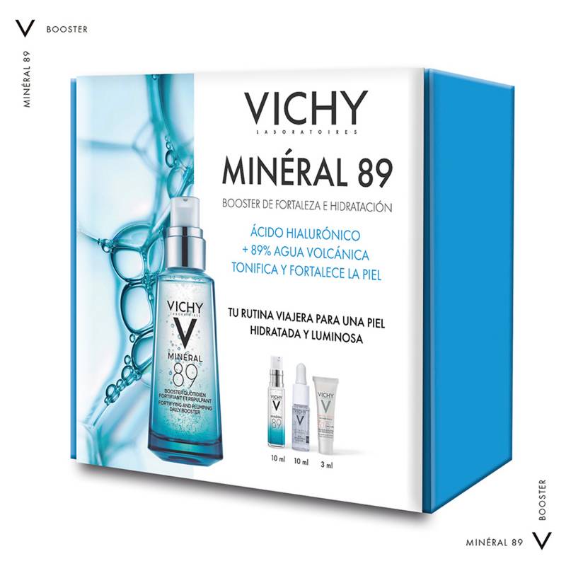 Vichy - Set Hidratante Facial Rostro Pack Mineral 89 50 ml 2022 Vichy 50 ml