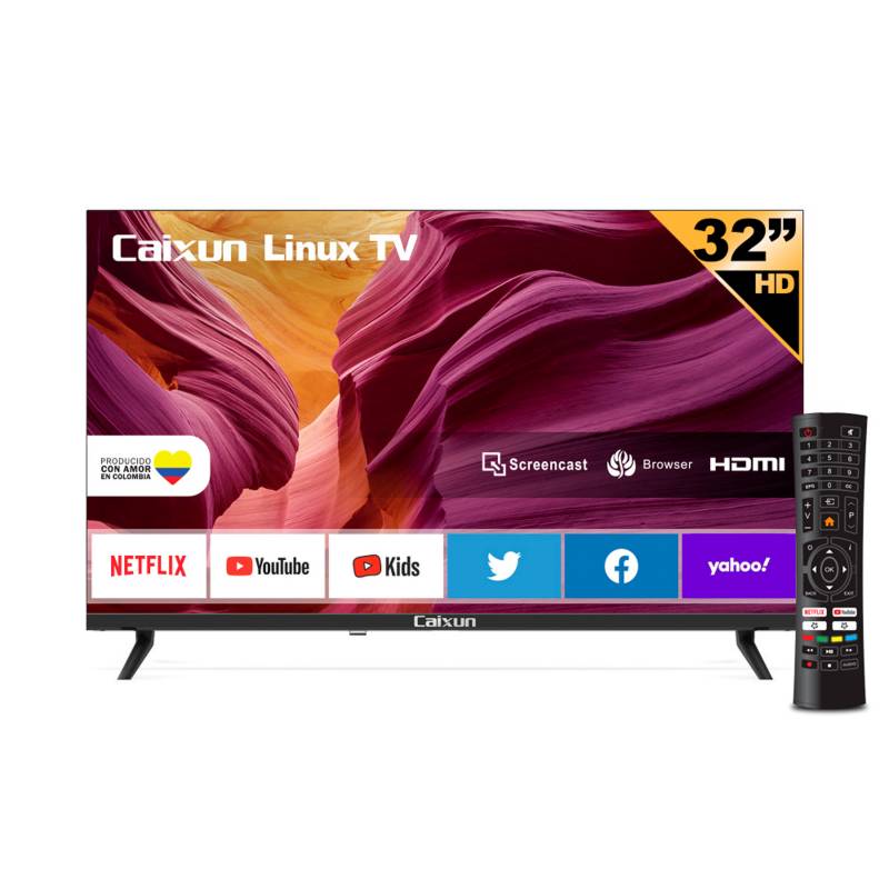 Televisor Caixun 32 pulgadas LED HD Smart TV CAIXUN