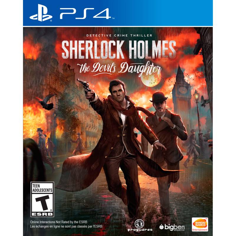 PlayStation 4 - Videojuego Sherlock Holmes The Devil¿s Daughter
