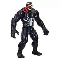DISNEY - Marvel Spider-Man: Titan Hero Series - Figura de Acción De Lujo De Venom De 30 Cm