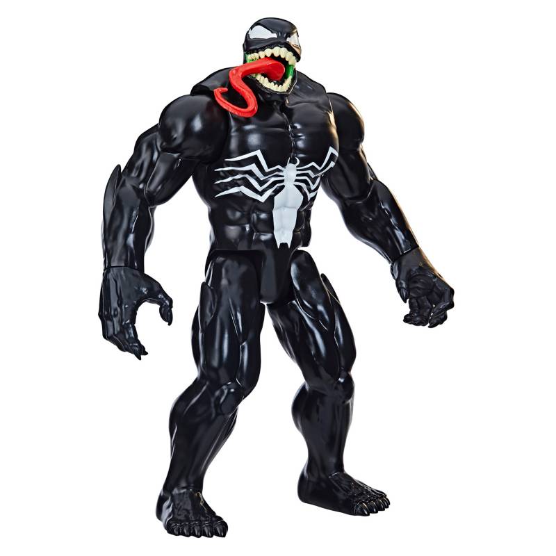 SPIDERMAN - Marvel Spider-Man: Titan Hero Series - Figura de Acción De Lujo De Venom De 30 Cm