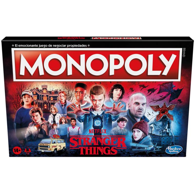 MONOPOLY Juego De Mesa Monopoly Stranger Things 