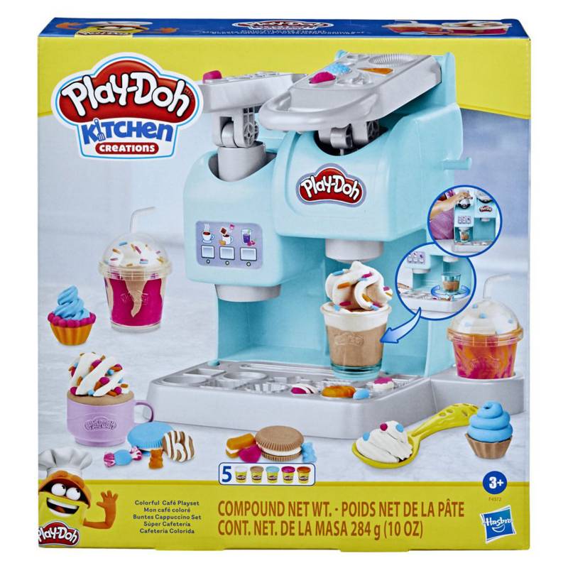 PLAY DOH - Kitchen Creations Play Doh, para hacer bebidas viene con masas para moldear Play-Doh de 5 colores diferentes en latas. (A partir de 3 años)