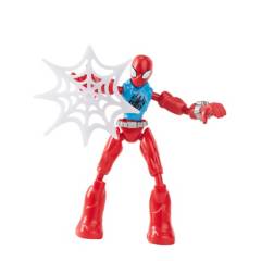 Spider-man - Figura de Acción Spiderman Bend And Flex Marvels Scarlet Spider