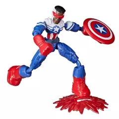 MARVEL - Figura de Acción Avengers Bend And Flex Falcon
