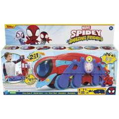 SPIDEY - Figura de Acción Spidey And Friends Set Spiderman Aracnomóvil