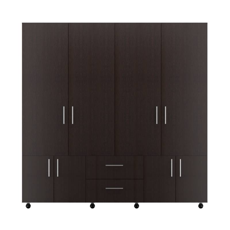 RTA DESIGN - Closet Moderno en Aglomerado 8 Puertas 2 Cajones 200 x 200 x 50 cm RTA Design  - Mueble