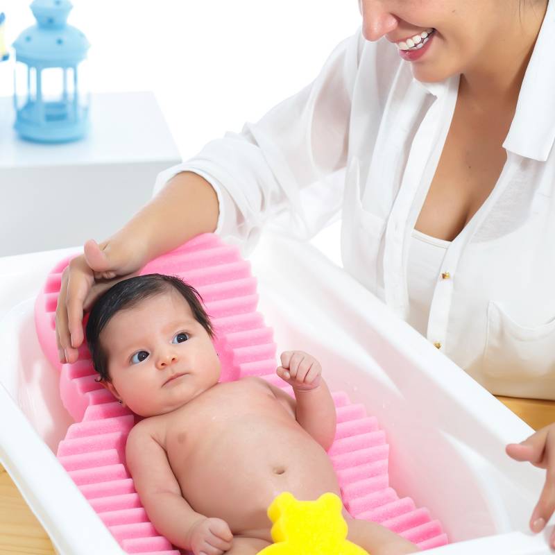 Bañera para bebe reclinable lavabo baño ducha bañar