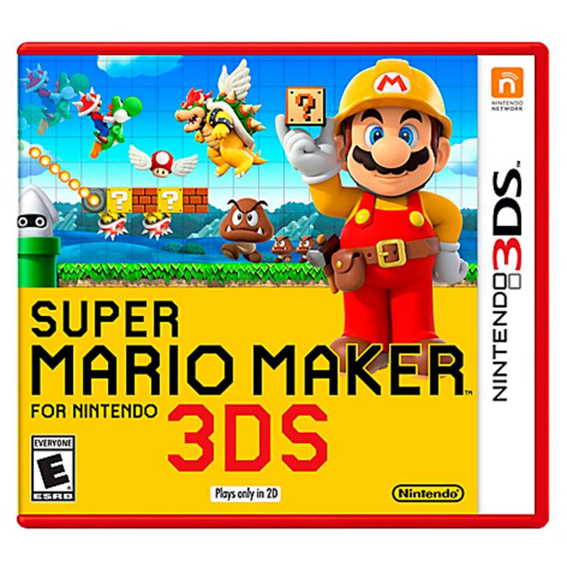 NINTENDO - Videojuego 3DS Super Mario Maker