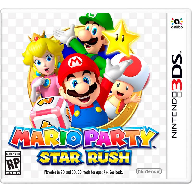 Nintendo - Videojuego 3DS Mario Party Star Rush