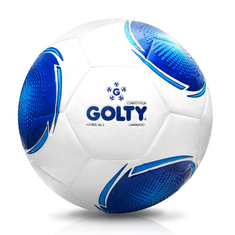 GOLTY - Balón de Fútbol Laminado No. 5 PVC 