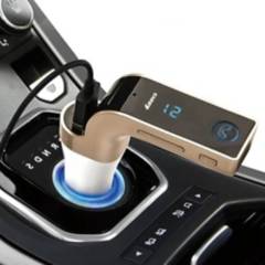 GENERICO - Transmisor Carro Car G7 Usb Aux Bluetooth Modulado