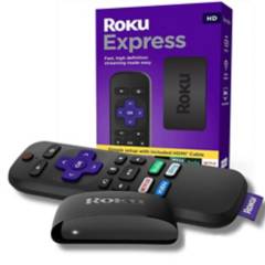 Roku - Roku Express 3930 Full Hd 32mb Negro 512mb Memoria
