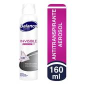 Desodorante Balance Aerosol Invisible Mujer 160Ml