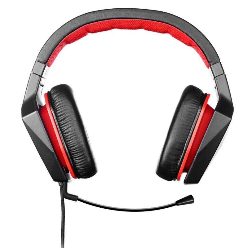 Lenovo - Headset Stereo y Gaming Rojo/Negro