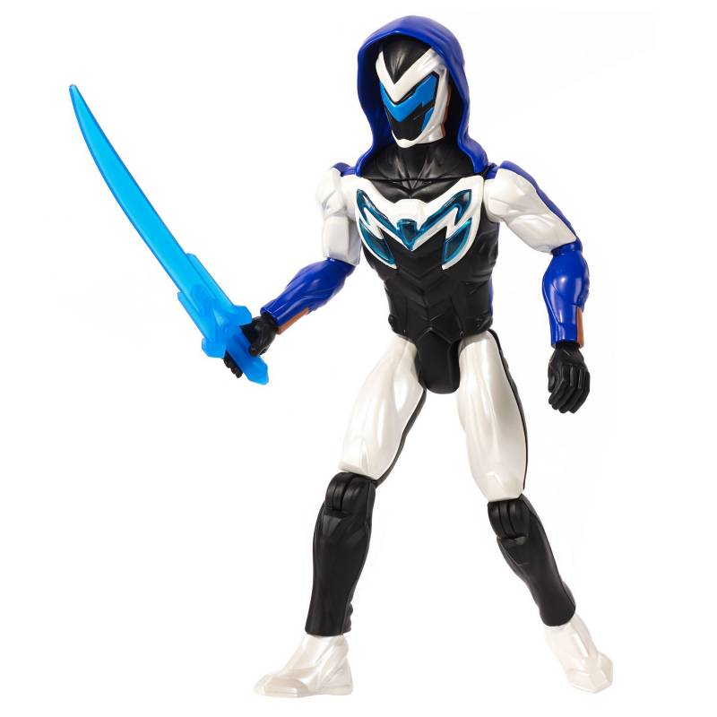 Max Steel - Figura Camo To Base Suit Max W/ Weapon