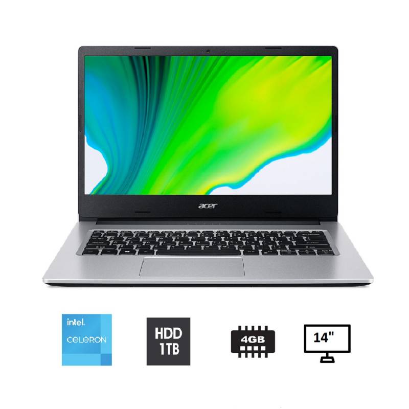 Acer - Portátil Acer Aspire 3 Intel Celeron N4500 4Gb 1Tb