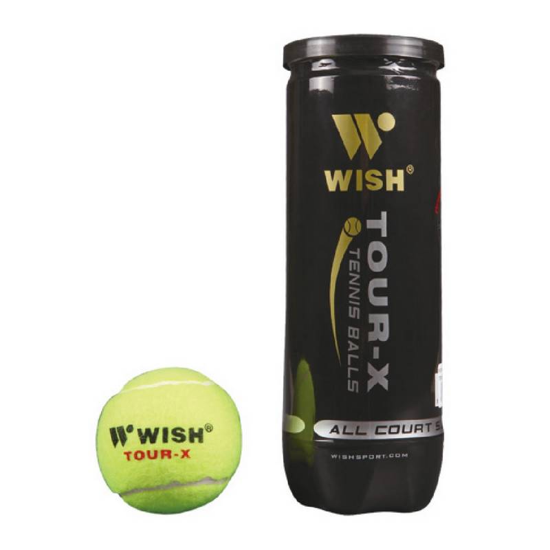 Wish - Pelotas de Tenis Tour X-830 x3