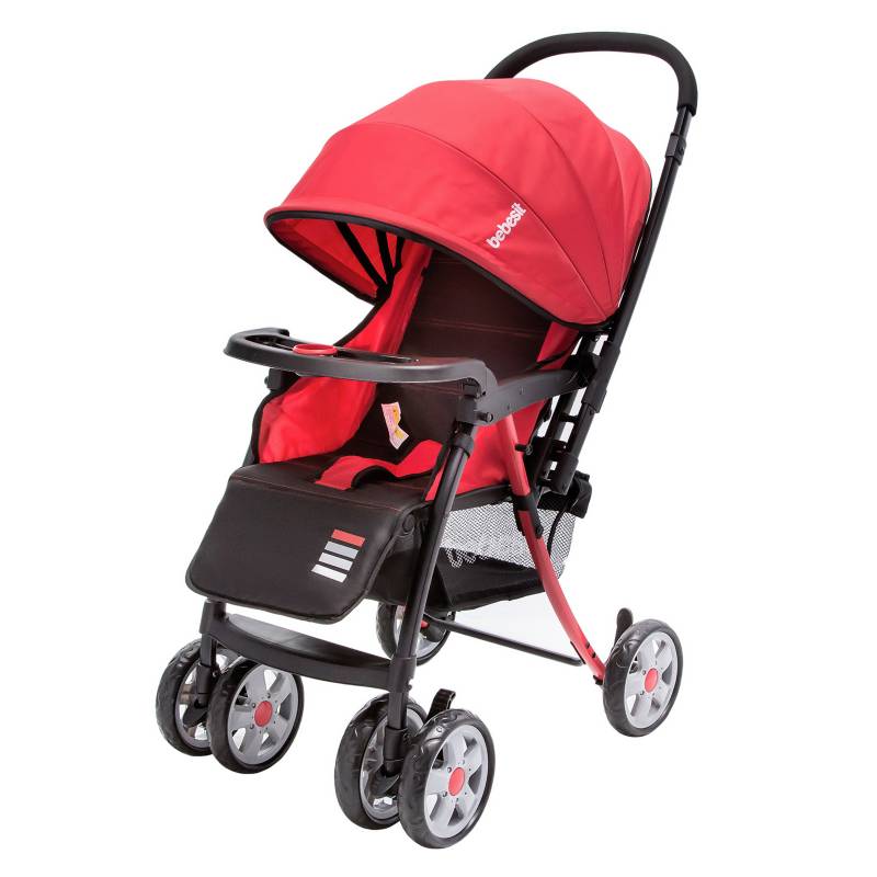BEBESIT - Coche para bebé Bebesit Twister Cuatro ruedas Rojo