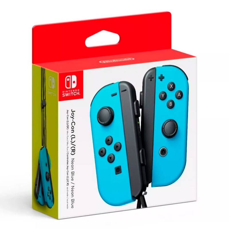 Nintendo - Control Joy-Con (L/R) Azul para Consola Switch
