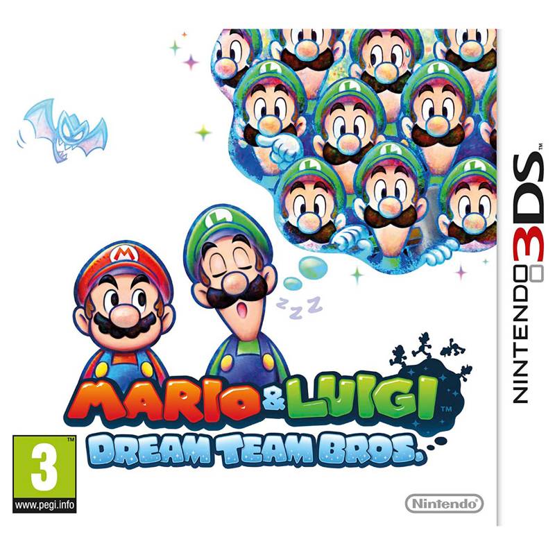 NINTENDO - Videojuego Mario y Luigi Dream Team Bros
