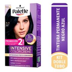 PALETTE - Tinte Palette Color Creme 1-1 Negro Azul Dt