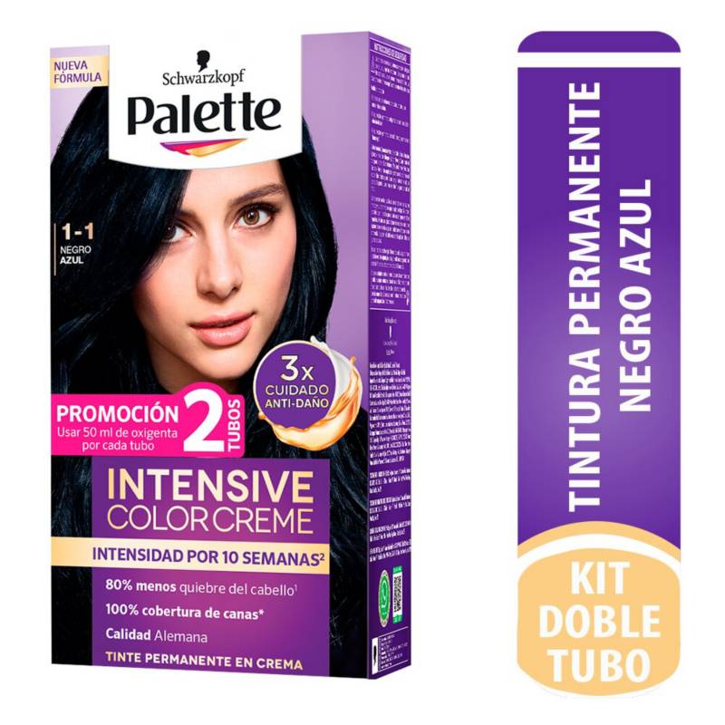 Tinte Palette Color Creme 1-1 Negro Dt PALETTE | falabella.com