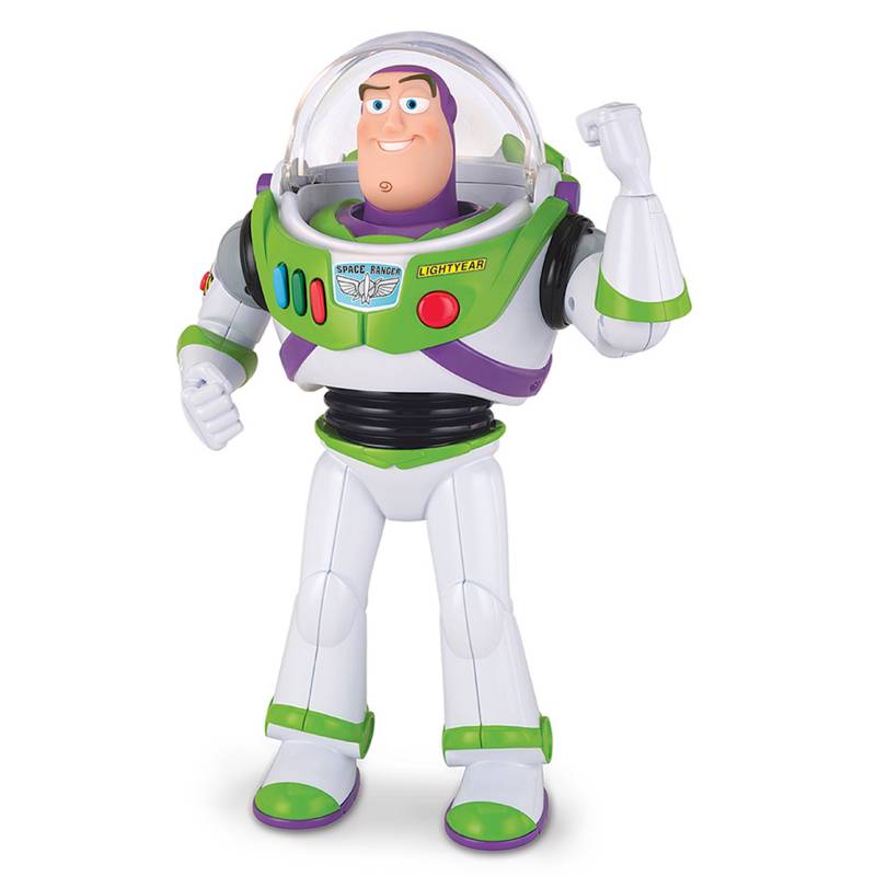 Disney, Figura de Acción de Buzz Lightyear de Toy Story que Habla 12  pulgadas