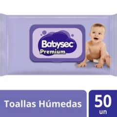 ELITE PROFESSIONAL - Toallas Húmedas Babysec Premium 50 Unid