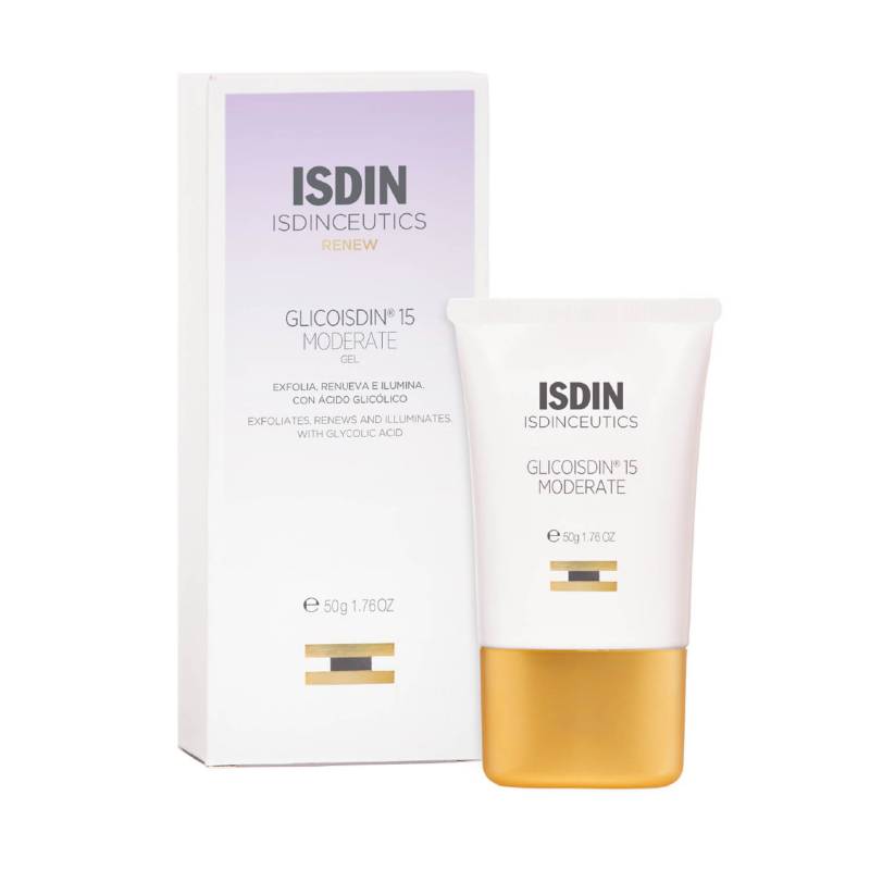 ISDIN - Tratamiento antiedad Isdinceutics Glicoisdin 15 Moderate Noche Isdin para Piel Grasa 50 ml