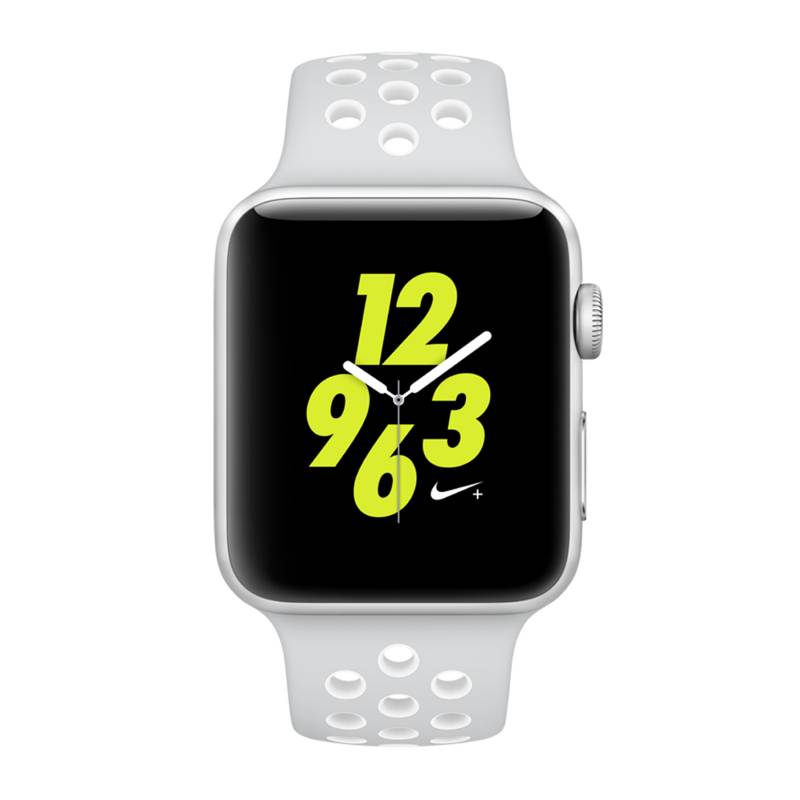 Apple - Smartwatch Nike +  42 mm Sil Platwht-Cla