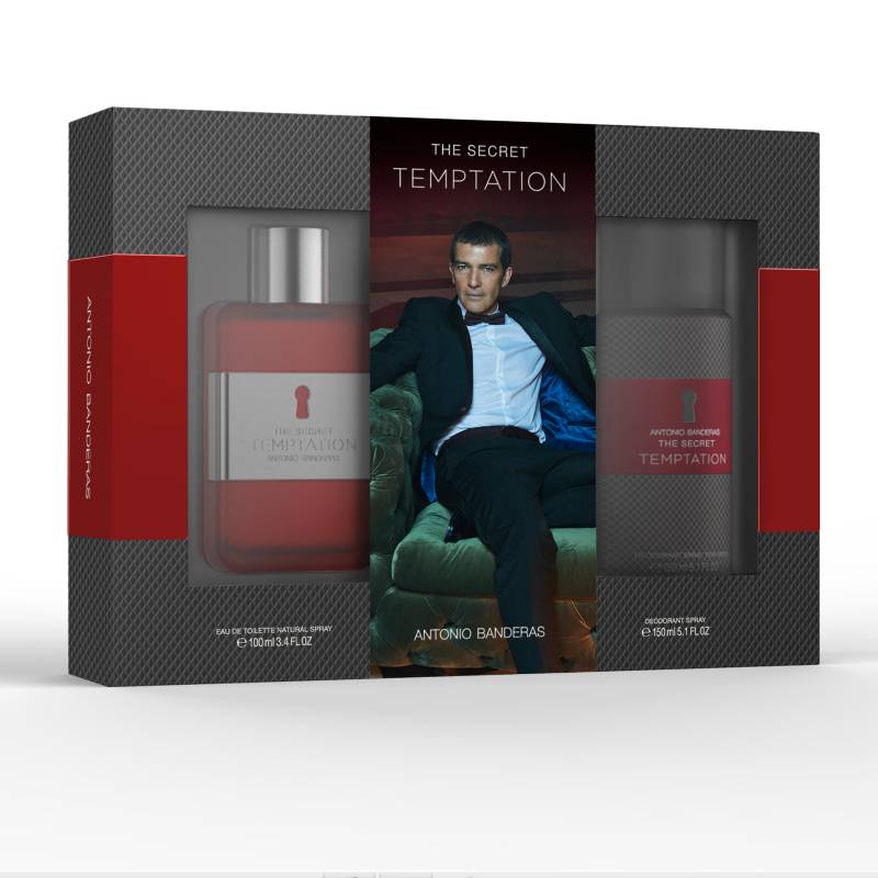 ANTONIO BANDERAS - The Secret Temptation EDT 100 ml + Desodorante 150 ml
