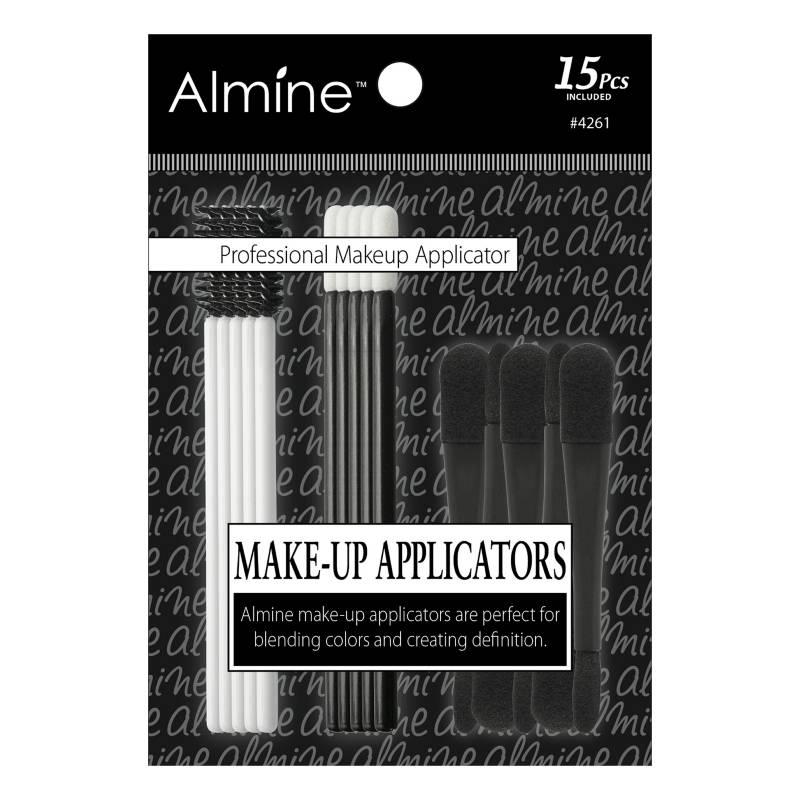 Almine - Aplicadores para  Maquillaje Mixtos x15             