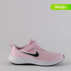 NIKE - Tenis Nike Star Runner 3 para Niño Velcro