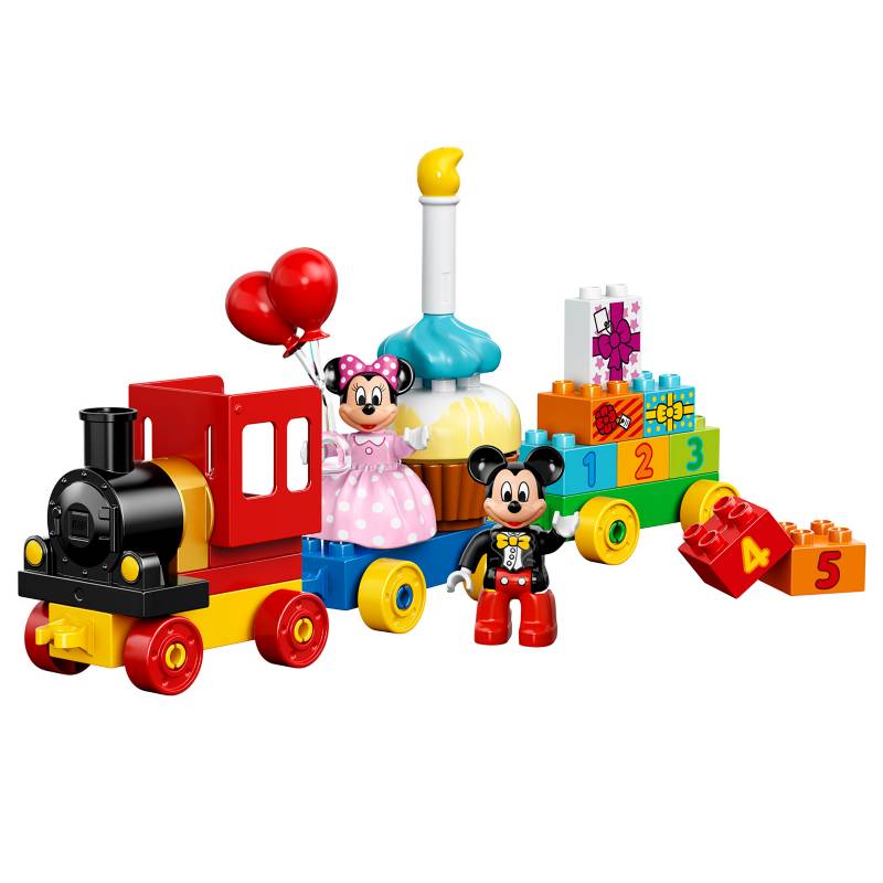 Lego - Tren Desfile De Cumpleaños De Mickey Y Minnie