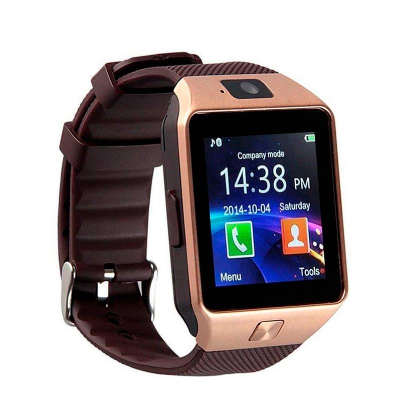Smartwatch - Smartwatch DZ09 + Cámara Dorado