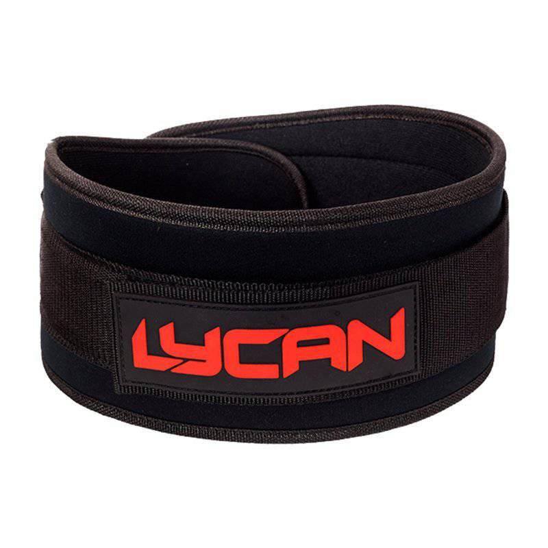 LYCAN - Cinturón Faja Velcro Negro Talla: L