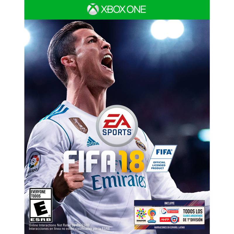 Xbox - Videojuego Fifa 18 Estandar