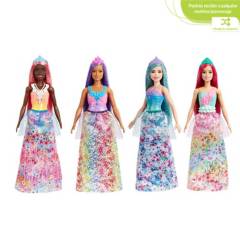 BARBIE - Barbie Fantasía Muñeca Princesas Sorpresa