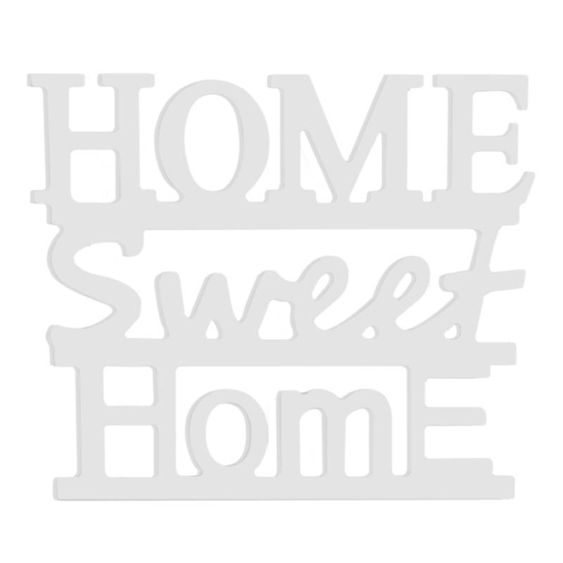 DIMI HOME - Aplique Home Sweet Home Blanco