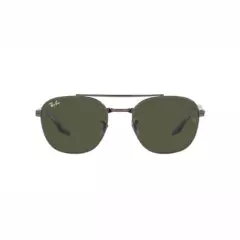 RAY BAN - Gafas de sol Ray Ban RB3688 Unisex Marco Gunmetal Lente Green