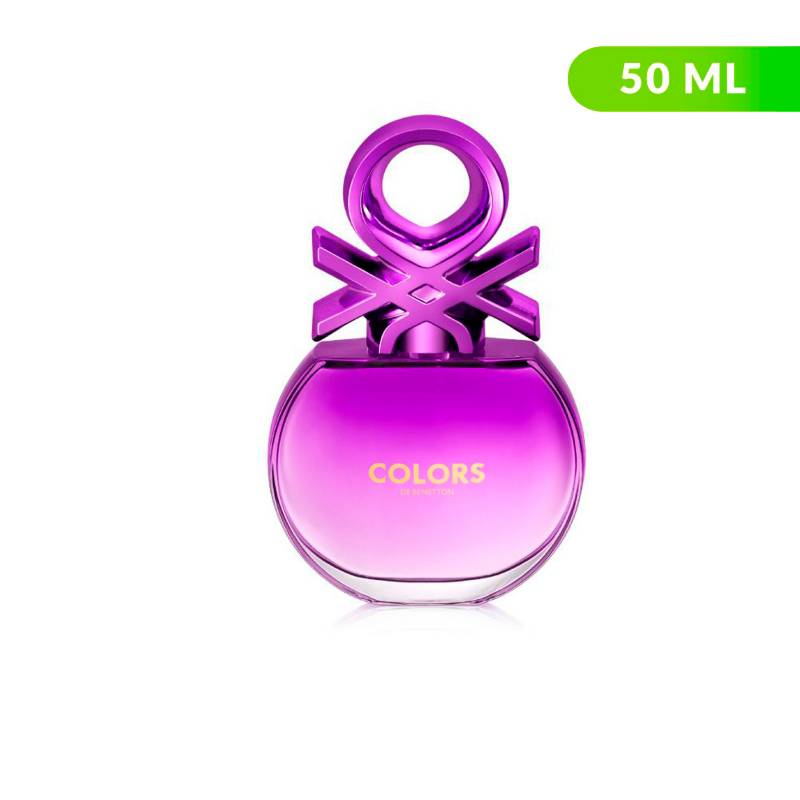 BENETTON - Perfume Benetton Colors Purple Mujer 50 ml EDT
