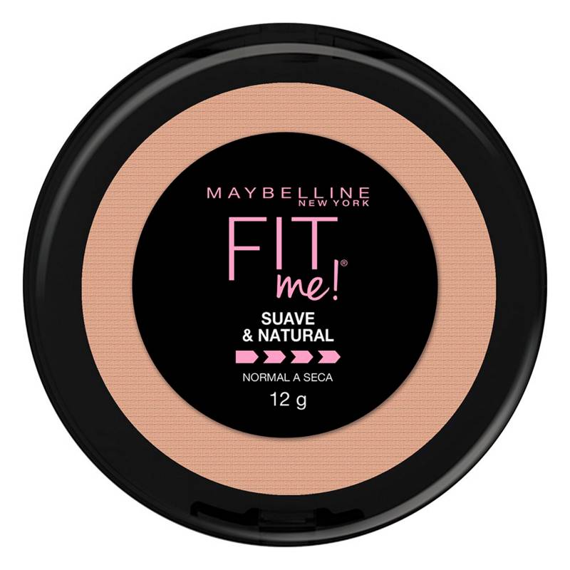 Maybelline - Polvo Compacto Fit Me Suave & Natural Soft Dorado 12 Gr